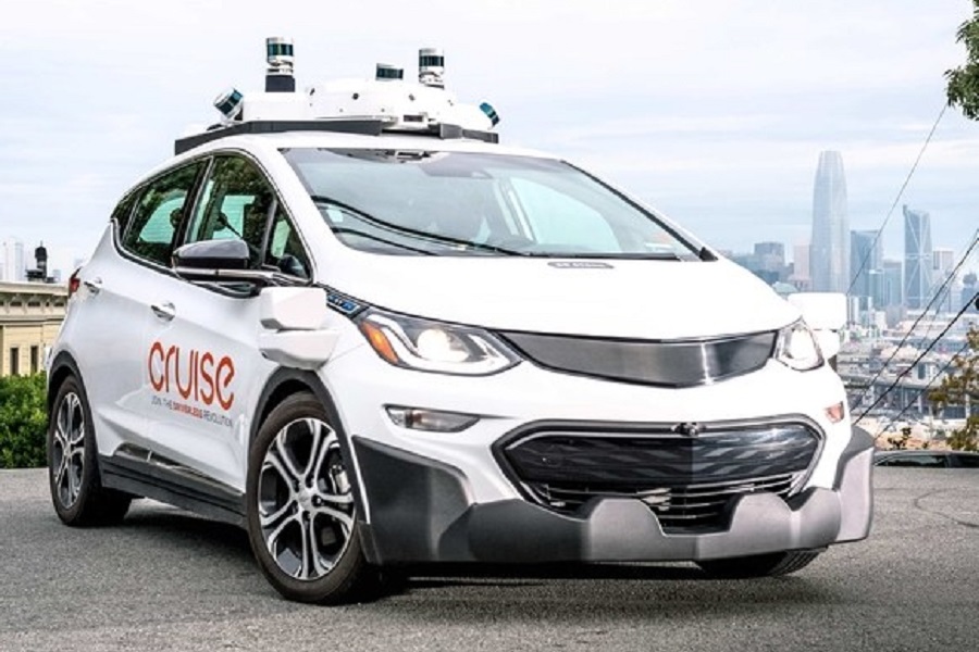通用Cruise自动驾驶测试车,无人驾驶,Cruise,通用,Waymo