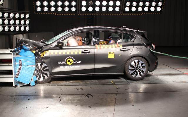 全新《Ford Focus》通过Euro NCAP撞击测试 再度夺下五星安全评价