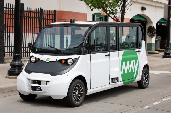 密歇根州创业公司May Mobility将在俄亥俄州哥伦布市部署自动驾驶班车